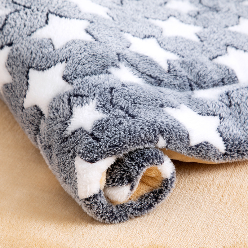  домашнее животное коврик одеяло простыня bed .... нежный . днем . одеяло фланель толстый для домашних животных маленький размер собака средний собака собака для кошка для кошка постельные принадлежности защищающий от холода симпатичный теплый зимний 