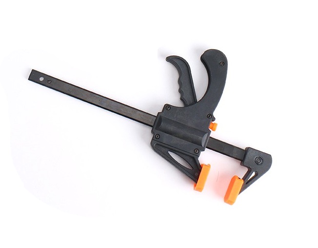  Quick bar clamp {. width 100mm} tighten attaching wide . tool ratchet bar clamp ( non-standard-sized mail, payment on delivery un- possible, postage extra commodity )
