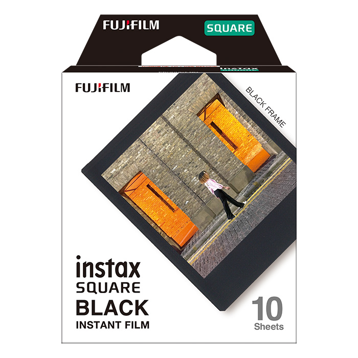 { new goods accessory } FUJIFILM square format film instax SQUARE black frame * this commodity .1 person sama 2 point limit I will do.