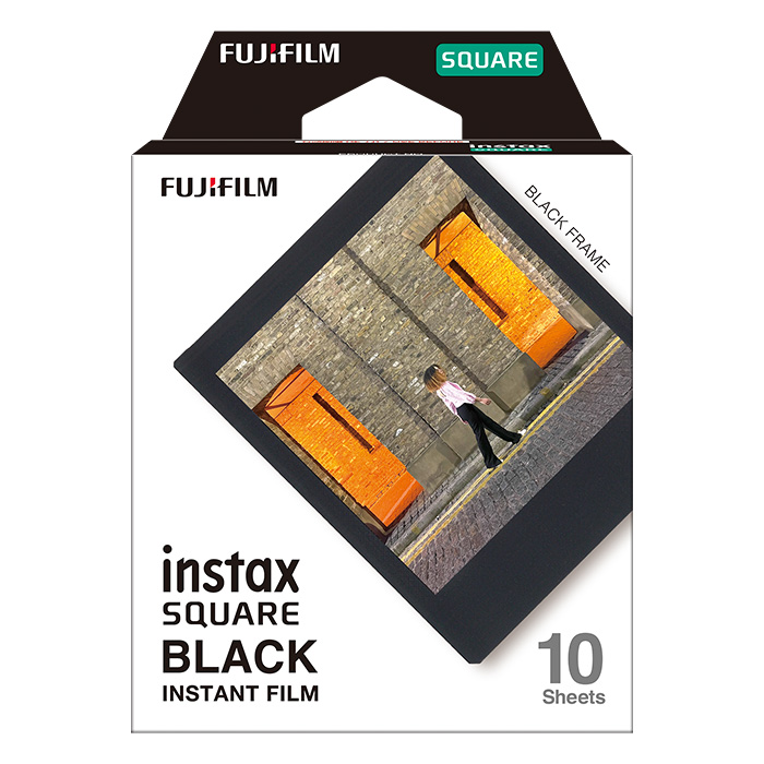 { новый товар аксессуары } FUJIFILM квадратное формат плёнка instax SQUARE черный рама * этот товар .1 человек sama 2 пункт ограничение сделаю.