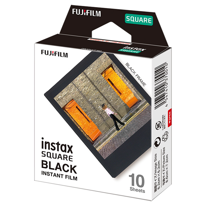 { new goods accessory } FUJIFILM square format film instax SQUARE black frame * this commodity .1 person sama 2 point limit I will do.