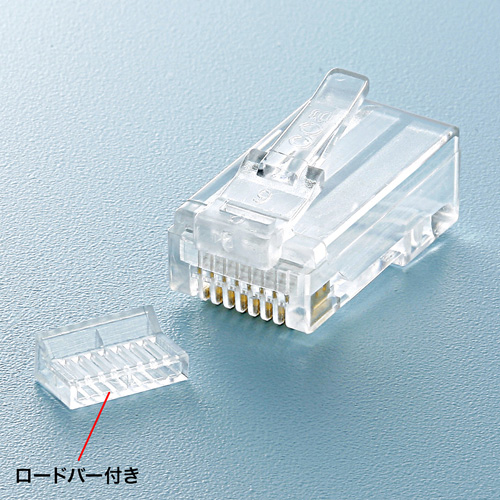 RJ-45 коннектор одиночный линия для 10 штук входит собственное производство для ADT-RJ45-10SN Sanwa Supply бесплатная доставка новый товар 