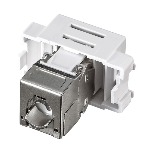 CAT6A ключ камень Jack JIS соответствует лицевая панель соответствие RJ-45 модуль LA-FP-MJ7 Sanwa Supply бесплатная доставка новый товар 