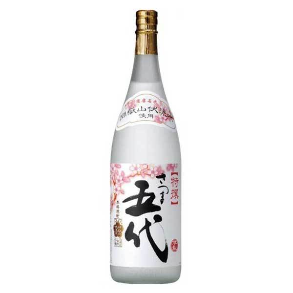 山元酒造 芋焼酎 特撰 さつま五代 25度 1.8L × 6本 瓶 さつま五代 芋焼酎の商品画像