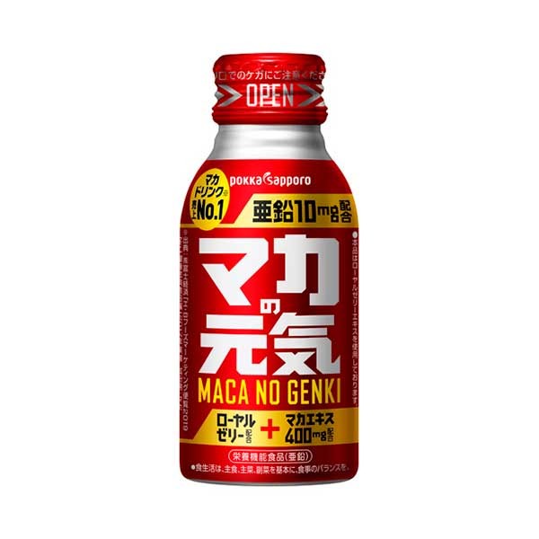 マカの元気ドリンク 100ml × 60本 ボトル缶の商品画像