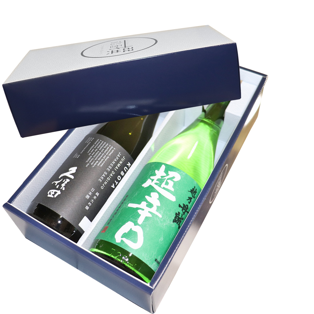 японкое рисовое вино (sake) .. сравнение Kubota дзюнмаи сакэ большой сакэ гиндзё .... супер ..( золотой . выигрыш магазин ) 720ml× 2 шт .. сравнение комплект бесплатная доставка Niigata популярный земля sake День отца подарок 