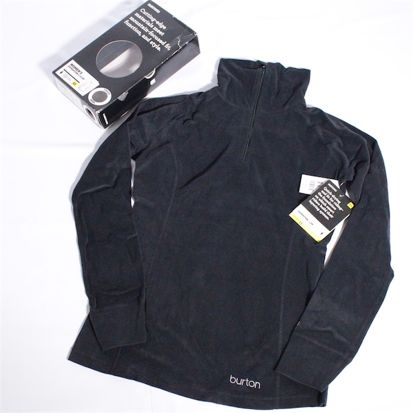  не использовался BURTON First Layer Women's Expedition 1/4 Zip размер XS [ не использовался ] сноуборд сноуборд Barton First re year нижний одежда женский 