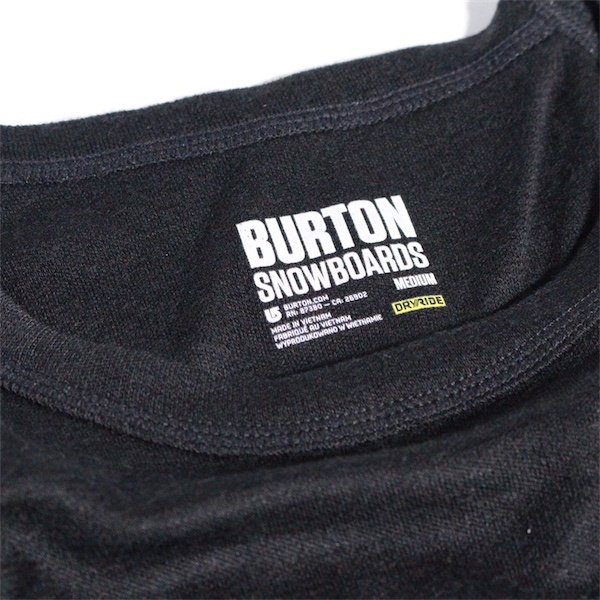  не использовался BURTON First Layer Men's Wool Crew размер M [ не использовался ] сноуборд сноуборд Barton First re year нижний одежда мужской 