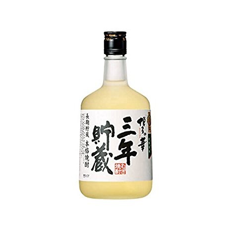 博多 むぎ焼酎 陶器製 福徳長酒類 麦焼酎 博多の華 三年貯蔵 25度 720mlびん 1本 焼酎 麦焼酎