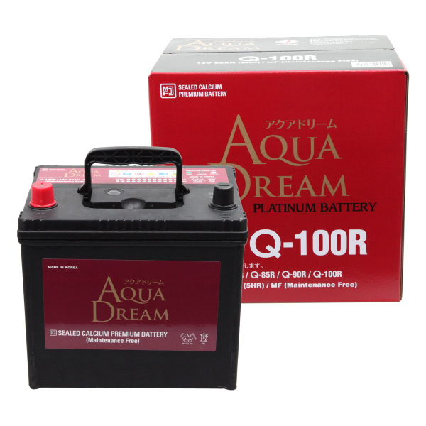 アクアドリーム AQUA DREAM アイドリングストップ車対応バッテリー AD-MF Q-100R 自動車用バッテリーの商品画像