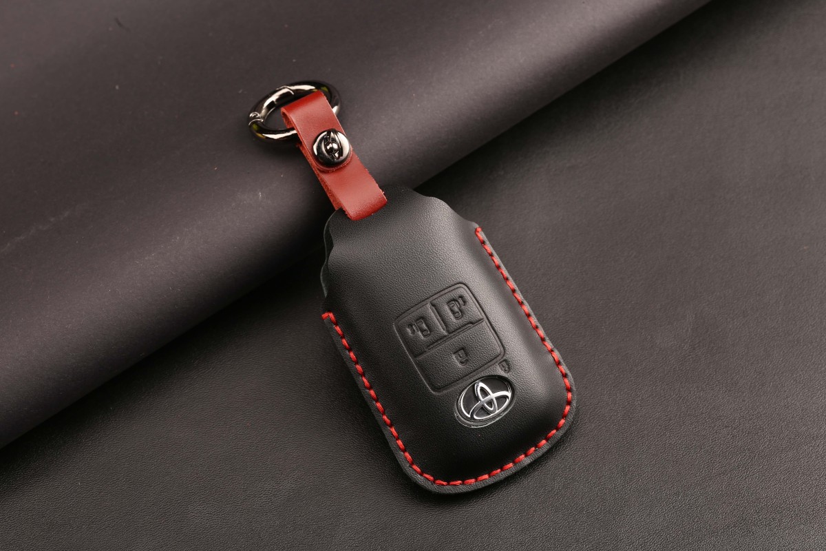  name inserting possibility smart key cover Toyota Daihatsu TOYOTA DAIHATSU TANTO new model tough corrugated galvanised iron to[ limited amount ][ new product sale middle ] key case key cover original leather 