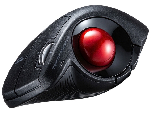 SANWA SUPPLY Bluetoothエルゴトラックボール MA-BTTB179BK （ブラック