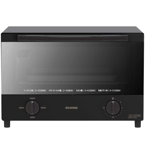 【新品 未使用】アイリスオーヤマ(IRIS OHYAMA) KSOT-012-B IRIS OHYAMA スチームオーブントースター KSOT-012-B （ブラック