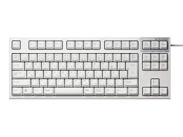 東プレ REALFORCE R3SC31 テンキーレス　キーボード　日本語配列 東プレ 東プレ REALFORCE R3S テンキーレスキーボード 日本語配列