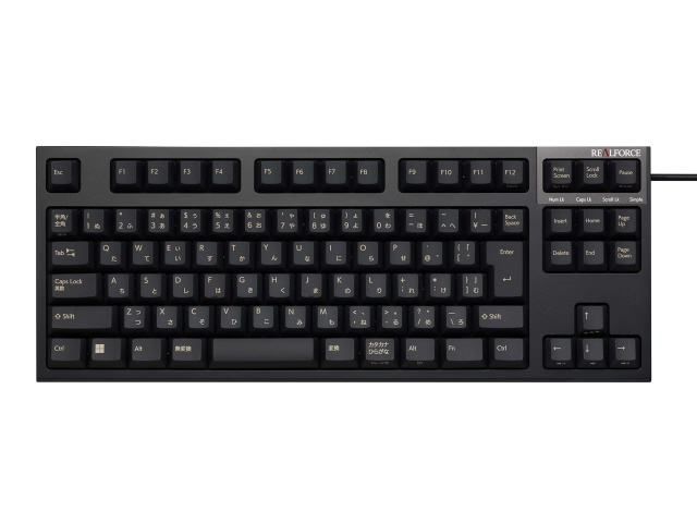 東プレ 東プレ REALFORCE R3S テンキーレスキーボード 日本語配列