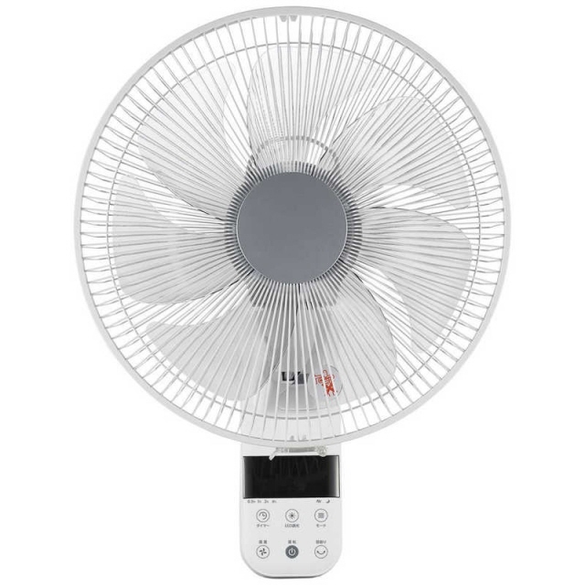 30cm DC 壁掛扇風機 CKDF308WH ホワイトの商品画像