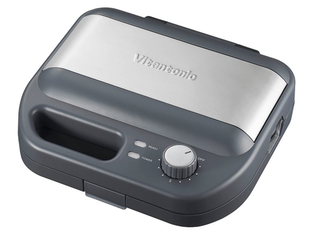 Vitantonio ワッフル＆ホットサンドベーカー VWH-600-K（ブラック）の商品画像