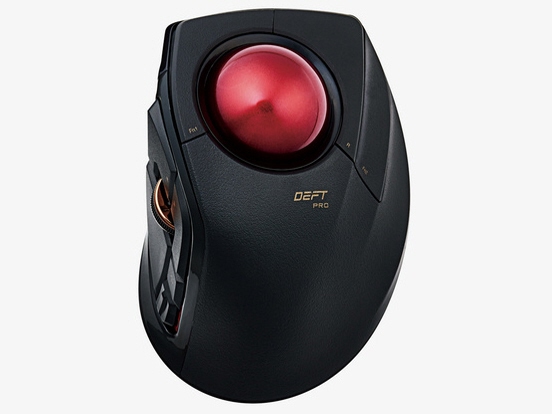 ELECOM DEFT PRO M-DPT1MRXBK トラックボールマウス本体 トラックボール“DEFT PRO”（人差し指操作タイプ） - M-DPT1MRXBK