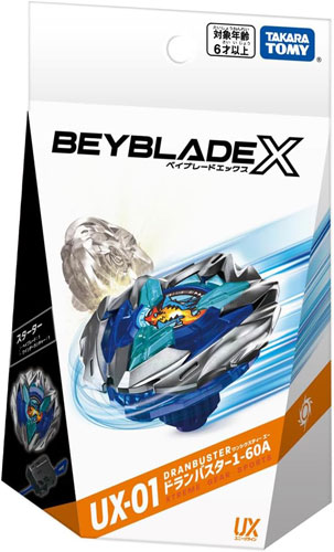  Bay Blade X BEYBLADE X UX-01 starter gong n Buster 1-60A