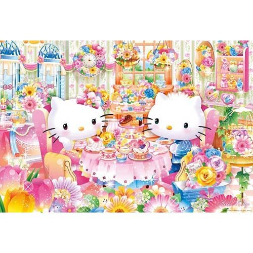 ハローキティ ジグソーパズル 1000ピース ビバリーフラワーハウスの