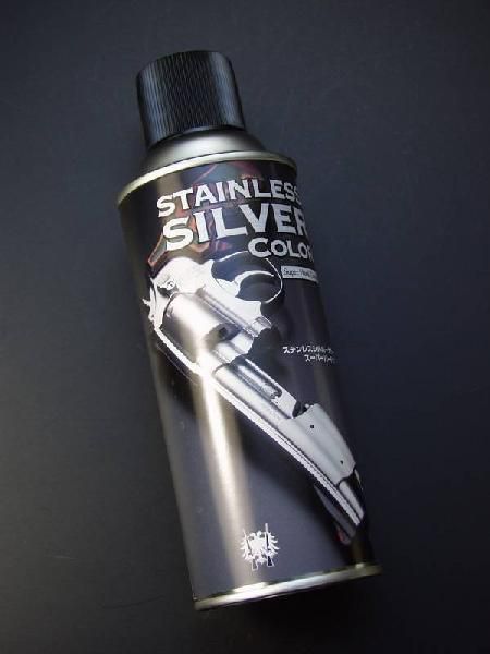 CAROM SHOT stainless steel silver color super hard tough Chemical color spray 