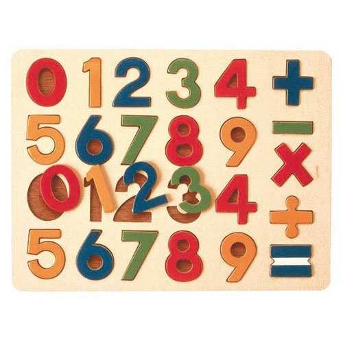 エドインター 木製パズル 数字パズル 子ども用パズルの商品画像
