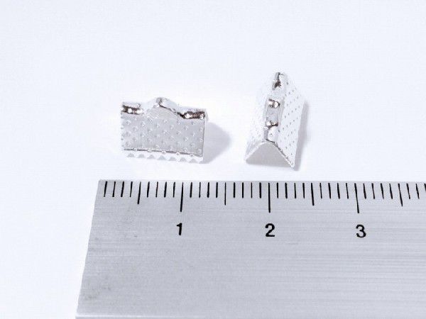  race stop metal fittings *himo stop approximately 10 piece (10mm 1cm) platinum white silver metal plating handicrafts for metal fittings raw materials handicrafts raw materials parts race tag 