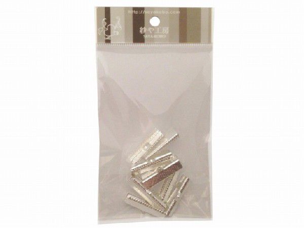  race stop metal fittings *himo stop approximately 10 piece (25mm 2.5cm) platinum white silver metal plating handicrafts for metal fittings raw materials handicrafts raw materials parts race tag 