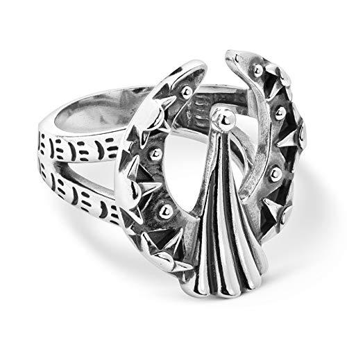 今すぐ販売 American West Sterling Silver Naja Crescent Moon Ring 