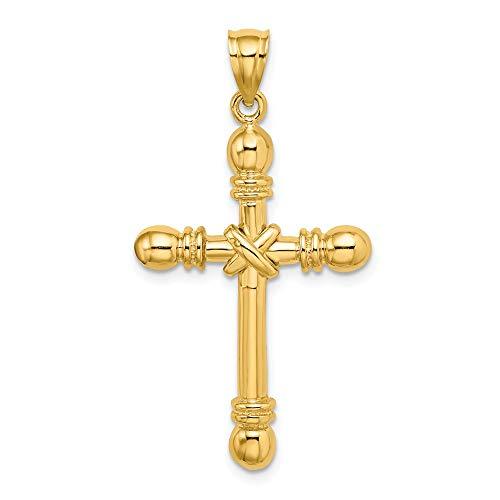 安心の定価販売 Diamond2deal 14k Yellow Gold Polished Cylinder Cross Charm L 39 2 Mm W Ys Ysysストア 通販 Yahoo ショッピング 最安値に挑戦 Mobile Scotturb Com