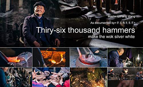 高評価続出！ 中国製手打ち鉄中華鍋と炒め物用フライパン、ノンスティック、コーティングなし、少ないオイル、チョウ、トテントップ中国、一口 36CM並行輸入品　送料無料 【BCD1254490002】(45788円)