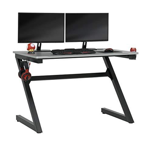 SD STUDIO DESIGNS Zone Gaming Table, Black,silver parallel imported goods free shipping 