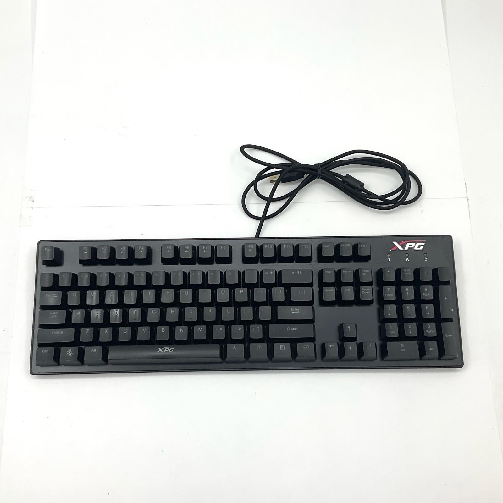 A-DATA ADATA Kailh青軸スイッチ ゲーミングキーボード XPG INFAREX K20 （ブラック） XPG キーボード本体の商品画像