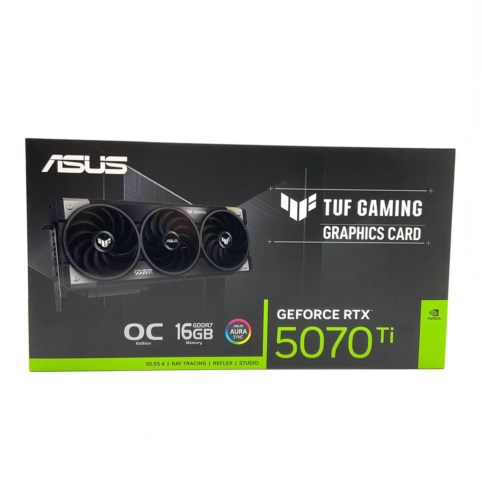 ASUS TUF-RTX5070TI-O16G-GAMING ［ASUS TUF Gaming GeForce RTX 5070