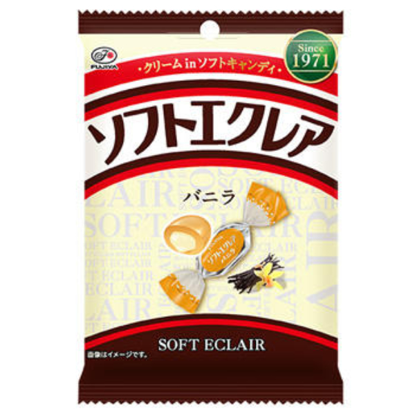  Fujiya soft эклер vanilla пакет 45g×5 пакет ( карамель сладости ) ( отметка ..) (np-3) ( срок годности 2025.3 конец месяца ) почтовая доставка бесплатная доставка по всей стране 