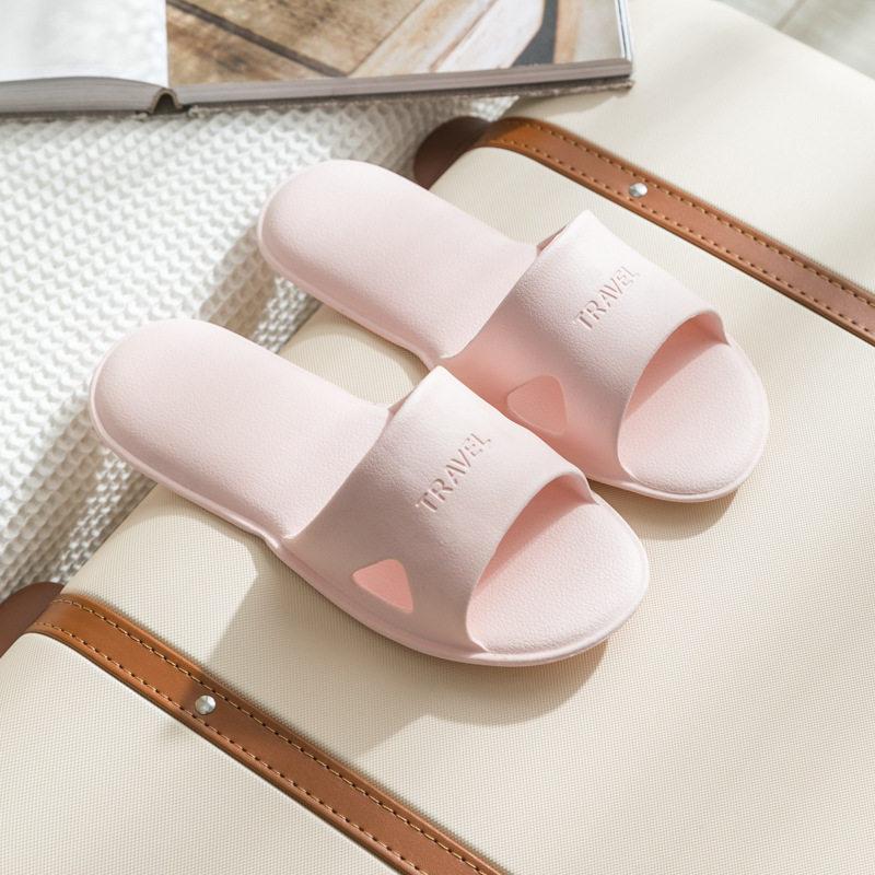 mobile slippers room shoes folding slippers portable slippers stylish carrying mobile slippers travel lady's storage easy to do 