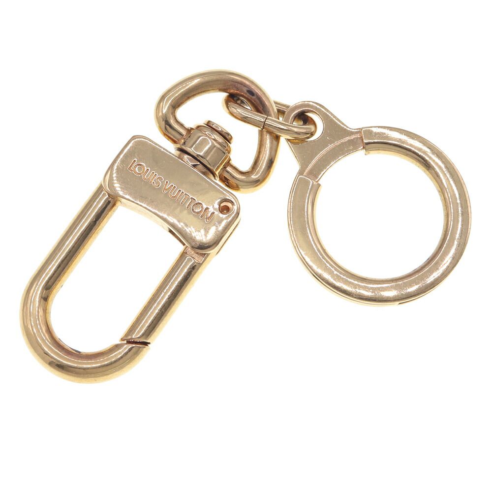  Louis Vuitton брелок для ключа anokreM62698dore б/у брелок для ключа сумка очарование женский мужской Gold Logo 