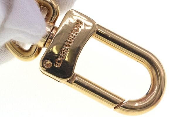  Louis Vuitton брелок для ключа anokreM62698dore б/у брелок для ключа сумка очарование женский мужской Gold Logo 