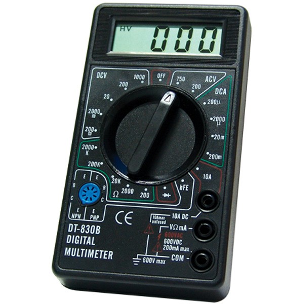  small size height performance multi digital tester DT-830B._