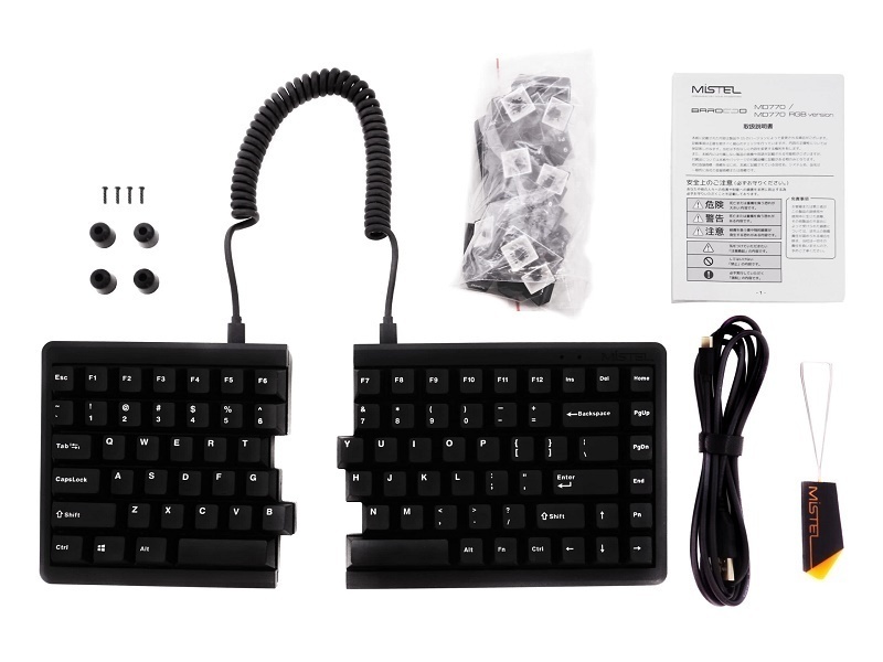 MISTEL BAROCCO MD770 Cherry MX クリア軸 MD770-WUSPDBBA1 （ブラック） BAROCCO キーボード本体の商品画像