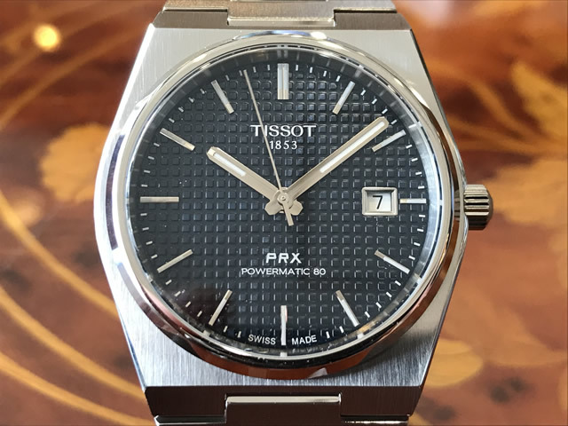 TISSOT TISSOT PRX オートマティック T137.407.11.041.00 （グレー×ブルー） メンズウォッチの商品画像