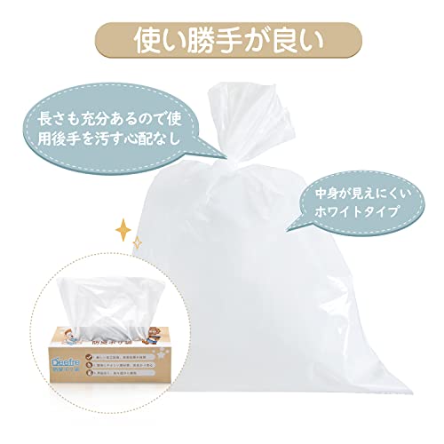 Deefre diapers . smell . not sack 220 sheets insertion SS size baby for diapers processing sack sufficient capacity deodorization sack raw litter . smell . not sack thickness .. robust garbage bag smell . not 