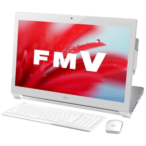 富士通 ESPRIMO WH53/S スノーホワイト カタログモデル［FMVW53SW 2014年秋冬モデル］ Windowsデスクトップの商品画像