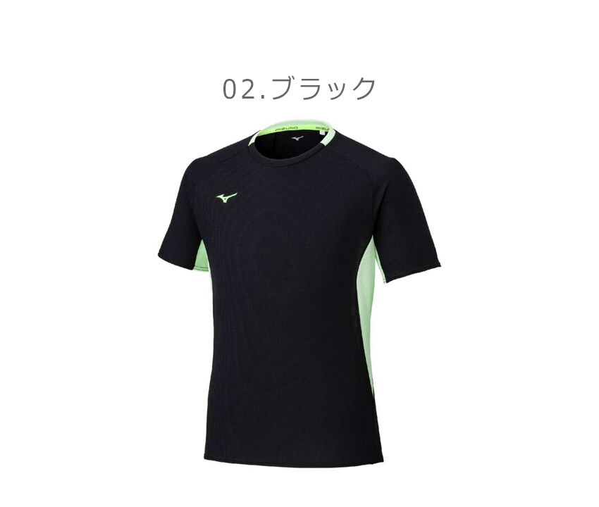  Mizuno короткий рукав футболка мужской MIZUNO 32MAC021 серый черный чёрный одежда tops cut and sewn Short рукав короткий рукав вырез лодочкой бренд Logo "дышит" 