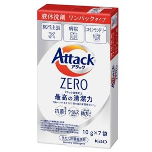  Kao attack ZERO one pack 10g×7 piece pack 