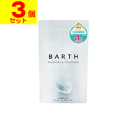 BARTH 薬用BARTH 中性重炭酸入浴剤 9錠 ×3 浴用入浴剤の商品画像