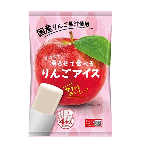 o....... meal .. apple ice 70g×4 pcs insertion 