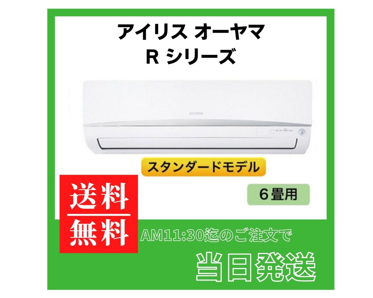 IRIS OHYAMA スタンダードエアコン Rシリーズ IRA-2204R 家庭用 