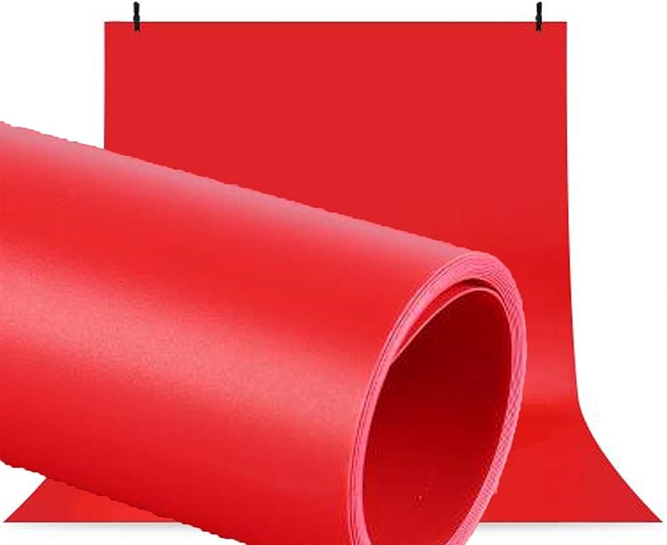 PVC background cloth background paper commodity photographing small articles photograph delustering ( red, one size )