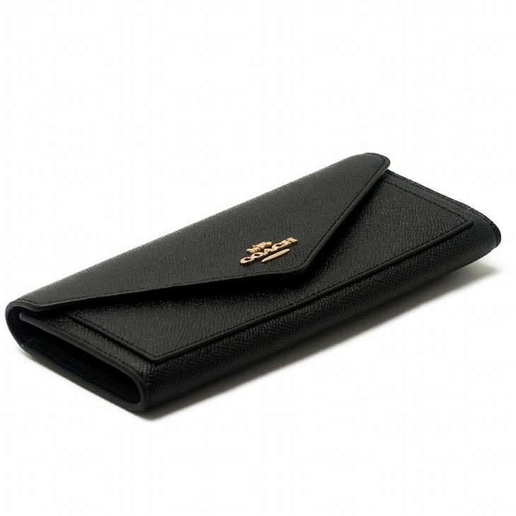 国内配送 コーチ Coach 財布 レディース 長財布 レザー ロゴ ブラック 黒 3033imblk ブランド 人気 限定セール Kishakatoliketiranedurres Com